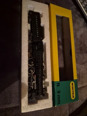Minitrix 2970 Pennsylvania Steam Locomotive N Scale - Image 1 of 3