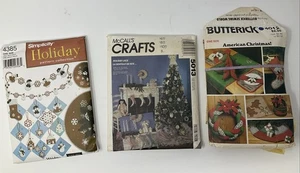 Weihnachtsdeko Ornamente Strümpfe… Butterick 4012, Simplicity 4385, McCall’s 5013 - Bild 1 von 2
