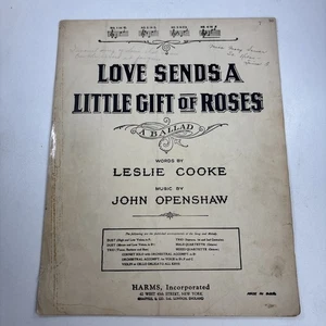 Love Sends A Little Gift Of Roses (1919) John Openshaw - Nr. 4 Zoll F #5457* - Bild 1 von 3