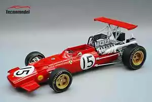 Tecnomodel - Ferrari 312 F1 1969 #15 Chris Amon 1:18 - Imagen 1 de 2