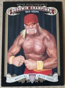 Carta HULK HOGAN 2012 MAZZO SUPERIORE GOODWIN CHAMPIONS #104 condizioni NM-MT - Foto 1 di 2