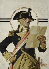 George Washington | Joseph Christian Leyendecker | 1919 Founding Fathers Print