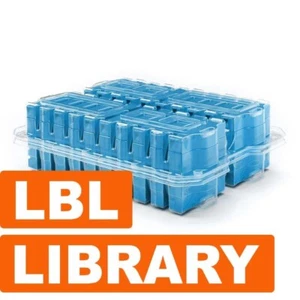 Cartucho de datos HPE LTO 9 Ultrium etiquetado personalizado, paquete de biblioteca de 20 - Q2079AC - Imagen 1 de 1