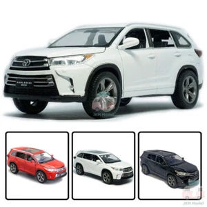 Toyota Highlander 2019 modelo de coche diecast 1:32 colección de vehículos de juguete regalo para niños - Imagen 1 de 15