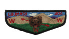 Chumash Lodge 304 Santa Lucia Area Council CA S1 FF First Flap Black Bdr (TN640)