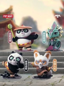 POP MART Universal Kung Fu Panda Serie Confirmada Caja Ciega Figura Juguete Caliente Regalo - Imagen 1 de 29
