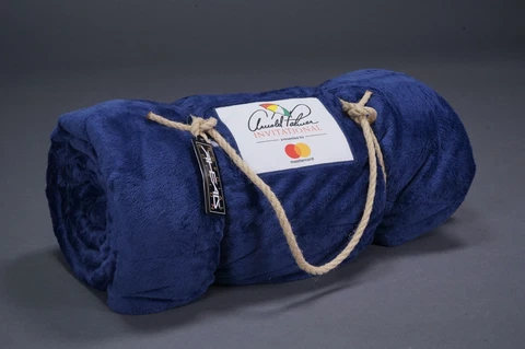 ARNOLD PALMER INVITATIONAL API COLORS THROW FUZZY BLANKET ~ NEW W/ TAGS ~ L@@K! Cover