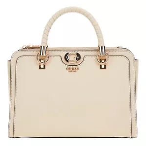 GUESS Orlina Society Satchel Handtasche Tasche Taupe Neu - Bild 1 von 4