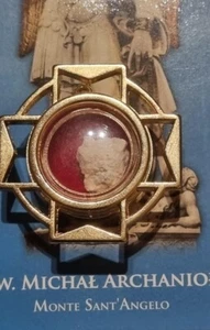 Relikwia świętego Michała relikwia relic Michael Archangel Gargano reliquary - Zdjęcie 1 z 4