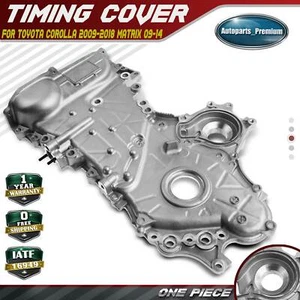 Engine Timing Chain Cover for Toyota Corolla 09-18 Matrix 2009-2014 1.8L 2ZR-FE - Picture 1 of 8