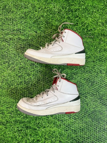 Sneakers Air Jordan 2 Retro Italy bianco rosso fuoco taglia 2 anni DQ8564 101