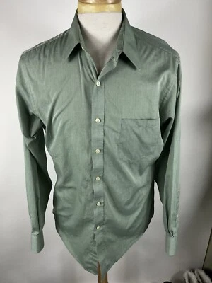 Camisa Van Heusen sin arrugas para hombre talla 15 1/2-34/35 manga larga abotonada-1196 Foto 1 de 4