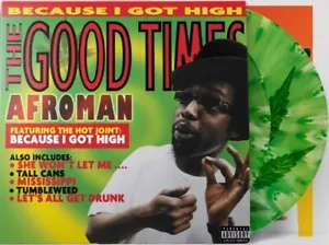 Afroman - The Good Times (Because I Got High) Cannabis Cloudy Green Color Vinyl! - Picture 1 of 5