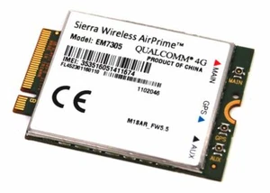 Tarjeta Panasonic Getac 4G LTE/HSPA WWAN Sierra EM7305 inalámbrica AirPrime - Imagen 1 de 1