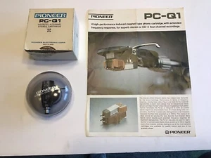Pioneer PC-Q1 Discrete 4 Channel Stereo Cartridge W/ PP 301 Headshell/Brochure - Picture 1 of 7