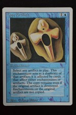 Magic The Gathering MTG COPY ARTIFACT Revised 3rd Edition MP Moderately Played