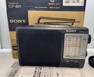 Sony ICF-801 FM/AM Radio Japan Import - Bild 1 von 14