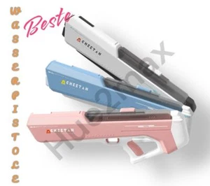 Cheetah Wasserpistole elektrisch Hochdruck Kinder ab 3 Spielzeug auto-Saugung - Bild 1 von 28