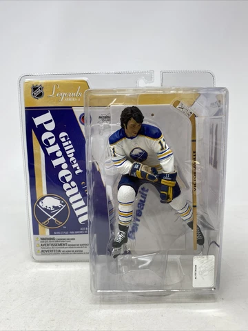 Prototype Mcfarlane Gilbert Perreault White Buffalo Sabres NHL Legends 4 Figure Cover