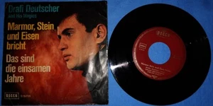 2 Singles von Drafi Deutscher - Marmor Stein und Eisen bricht + Nimm mich so wie - Bild 1 von 2