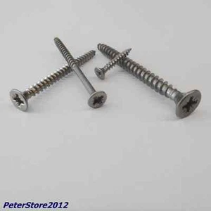 Viti truciolare croce PZ acciaio inox A2 testa svasata 3 mm 3,5 mm 4 mm 4,5 mm 5 mm 6 mm - Foto 1 di 1