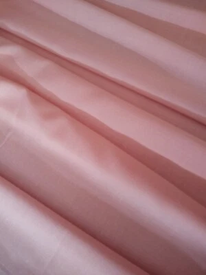 Pink Cotton Garment/Blouse Making Fabric -Lightweight with Slubs -3 Yards x 45"W - Image 1 of 4