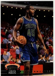 1992-93 Topps Stadium Club Chuck Person No. 364 Minnesota Timberwolves - Bild 1 von 2