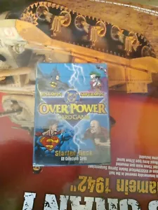 NOS 1996 Fleer DC OverPower Batman Superman Over Power Card Gioco Starter Deck - Foto 1 di 6