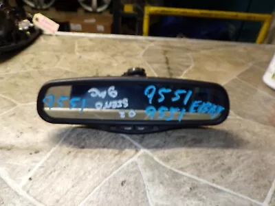 2002-2014GMC SIERRA *ЧЕРНЫЙ * ВЕРХНИЙ ПЕРЕДНИЙ ВИД РУЧНОЙ ЗЕРКАЛО ЗАВОДСКОЙ БЛОК OEM - Изображение 1 из 4