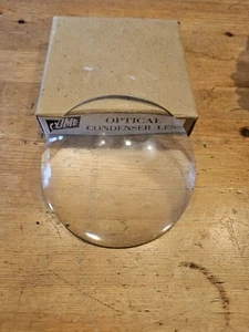 WICHTEL OPTISCHE KONDENSORLINSE LUPE VINTAGE RETRO GLAS FÜR DUNKELKAMMER VERGRÖSSERER - Bild 1 von 4