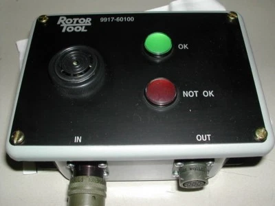 Cooper Rotor Tool 9917-60100 Annunciator New CYCLE OK NOT OK ANNUNCIATOR (M10-8) - Image 1 of 3