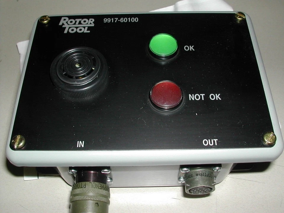 Cooper Rotor Tool 9917-60100 Annunciator New CYCLE OK NOT OK ANNUNCIATOR (M10-8) - Image 1 of 3