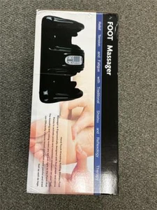 ^ Unbranded Foot Massager Hand-Touch Kneading Shiatsu Foot Color Black NEW - Picture 1 of 4