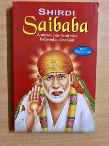 Hindu Religious Shirdi Sai Baba English Book, Puja Book, Illustrated, FREE SHIP - Picture 1 of 7