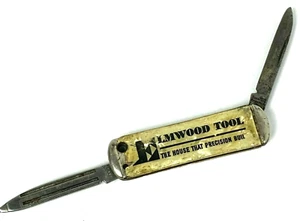 Elmwood Tool Pocket Knife Imperial Prov US Newington Ct 2 Blade 2 1/4" Pearlized - Picture 1 of 10