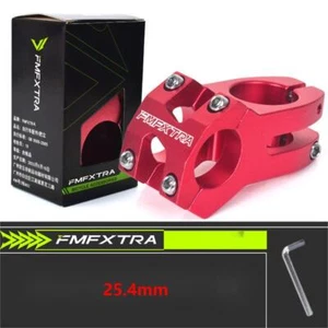 25.4/31.8mm Mountain Bike Bicycle Aluminum Alloy Short Handlebar Stem Risers - Picture 1 of 16