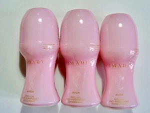 NEW IN Avon Imari NATURELLE Roll On Anti-perspirant Deodorant X 3 New (U) - Picture 1 of 2