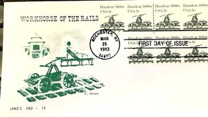 Land's End 1898 24B Railroad Handwagen PNC 2 Workhorse of the Rails Rochester NY - Bild 1 von 1