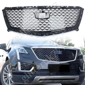 1x Griglia paraurti anteriore auto nera per Cadillac XT5 2016 2017 2018-2022 nuova - Foto 1 di 9