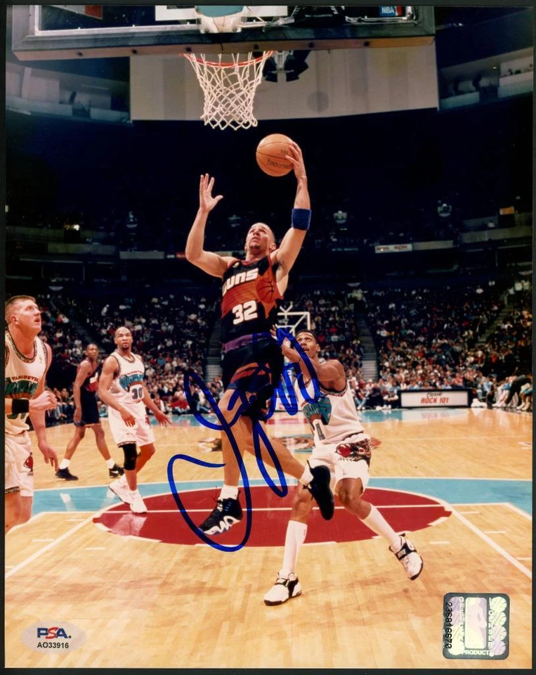 JASON KIDD signed 8x10 photo (Suns - autograph) HOF - PSA/DNA certified! - Image 1 of 1