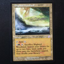 MTG Blighted Woodland [Timeshifted], Time Spiral Remastered 2021