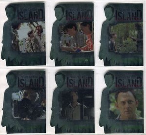 Lost Season 3 Three - "Ties to the Island" Set of 6 Die Cut Chase Cards #TI1-TI6