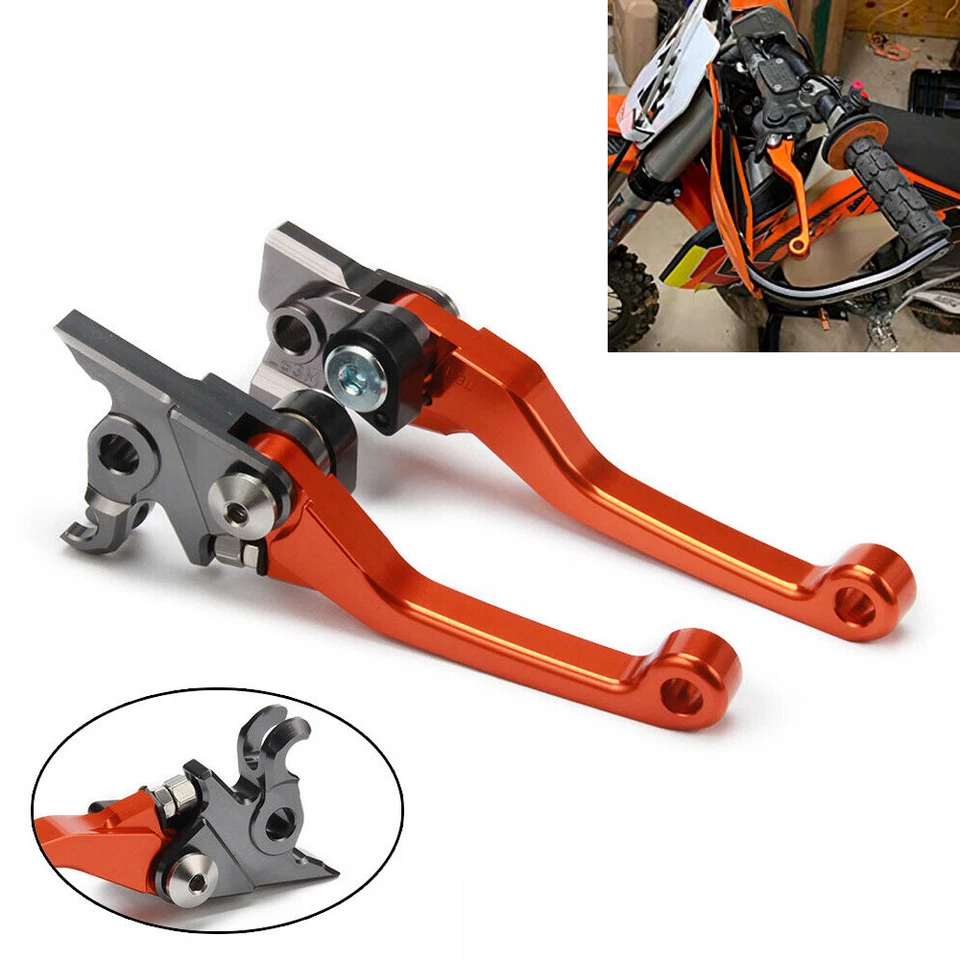 Palanca de embrague de freno para EXC EXC-F SX SXF XCF-W 250 CR 125 250 TC TE 250 SMR 450 Foto 1 de 4