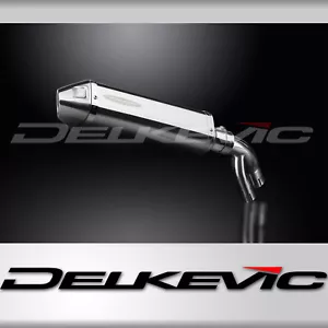 BMW S1000XR 2015-2019 Delkevic Slip On 13" TriOval Stainless Exhaust Muffler Kit - Foto 1 di 5