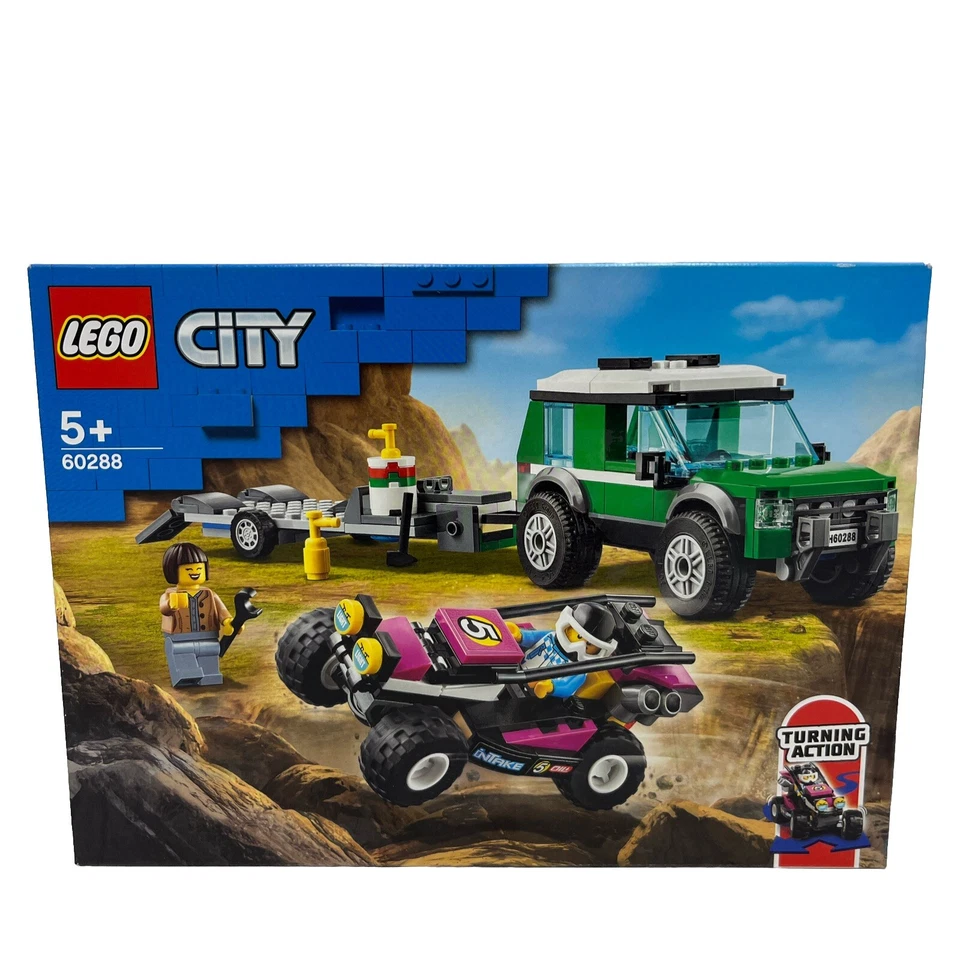 LEGO City 60288 Race Buggy Transporter – Great Vehicles – Brand New - Image 1 of 4