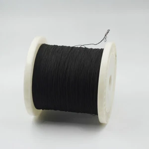 30m (98ft) Seide Litze Draht 50/44AWG, 0,05mm x 50 Litzen, Farbe Schwarz - Bild 1 von 1