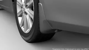 Genuine Toyota Camry Metallic Silver Mudguards Set - Picture 1 of 2