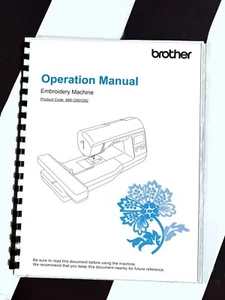 Reprint Manual Brother Innov-is BP 1400 E Innovis Embroidery Machine Bound - Picture 1 of 1