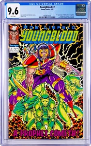 Youngblood #2 CGC 9.6 (Jun 1992, Image) Jim Valentino, 1st Shadowhawk & Prophet - Picture 1 of 2