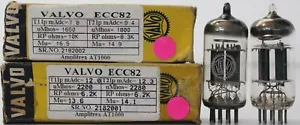 ECC82 Valvo Clear Glass Made in Gt.Britain Amplitrex AT1000 Tested Qty 1 MP - Picture 1 of 12